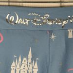 Disney  Light Blue Castle Print Leggings Photo 3