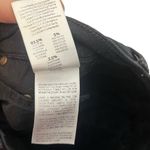 MOTHER Insider Crop Step Fray Jeans Not Guilty Black Women’s Size 25 Raw Hem Photo 10