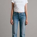 Rag and Bone ππ Piper Low Rise Straight Leg Button Fly Jeans Hermosa Blue 28 NWT Photo 2