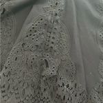 Kobi Black Dress w/Lace Insert Detail Along Flared Bottom Photo 10