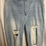 Guess  Jeans Distressed Lighy Blue Size 32 Womens Skinny Photo 1