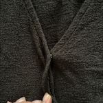 Madewell  Black Wrap Crop Top Photo 1