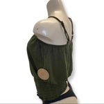 Parallel Skies Size Small Hunter Green With Adjustable Strap & Elastic Band. New Photo 1