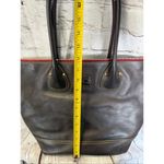 Dooney & Bourke  dark brown leather tote purse Photo 8