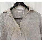 Aritzia Babaton Modernist Linen Blouse Button Up Breathable Size XS Quiet Luxury Photo 1
