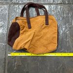 Vintage Corduroy Minj Tote + Matching Pouches Women's Bag Set Boho Cottagecore Brown Photo 2