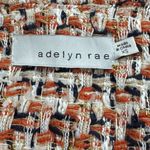 Adelyn Rae  Laurie Long Sleeve Tweed Mini Dress Orange Women’s XS Photo 1