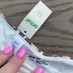 Aerie NWT large bikini cheetah print brown high cut swim bottom Photo 2