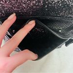 Victoria's Secret Victoria’s Secret Black Glitter Small City Backpack Photo 11