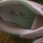 Ninety Union Relax Wedge Fashion Sneakers Blush Glitter Size 9 Pink Photo 7