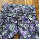 Lululemon Fast & Free 7/8 Tight nulux 25" in vivid vision multi black size 6 Photo 9