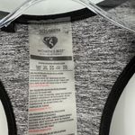 women's best  Gray Racerback Cutout Scoop Neck Unpadded Sports Bra Size Medium Photo 3