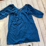 Holding Horses Elegant Blue Women's Top Photo 2
