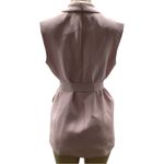 ZARA Size Small Light Pink Top Tied Belted Vest. Preloved Photo 2