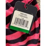 Tommy Jeans Pink and Navy Striped T Photo 4