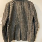 NWT Free People x Sandrine Rose Kyoto black/grey plaid wool blend jacket small Black Photo 5