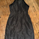 Keepsake Tessellate black small diamond halter mini dress Size XS Photo 0