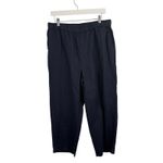 Quince  100% European Linen Pants Deep Navy Blue Lagenlook Coastal Womens Large Photo 1