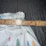 Women's Festive Print Sleep Shorts White Size XL Photo 3