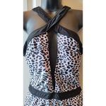 Live life on the beach Leopard print women’s swimsuit. Size XL Photo 1
