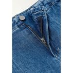 L'Agence NWT L’AGENCE Brooklyn High-Rise Straight-Leg Cargo Jeans Size 28 Photo 4