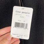 Free People Criss Cross Sweater Longline Flare Sleeves Women’s Size XS Black New Photo 5