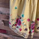Bluheaven  Gold Floral Embroidered Romper Size‎ Small Photo 9