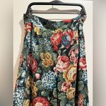 ZARA  Multicolor Floral‎ Wide-Leg Pants Size M Photo 3