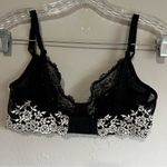 Wacoal Embrace Lace Underwire Black/Cream Bra Photo 5