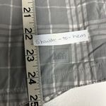 REI Gray Plaid Women's Button Down Hiking Shirt Size L Photo 5