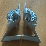 Nasty Gal Baby Blue Heels size 6 Photo 3