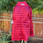 Kristen Blake Red Waterproof Hooded Parka size M Size M Photo 8