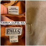 Falls Creek VINTAGE  SUEDE AND SATIN SNAP BUTTON VEST (L) Photo 12