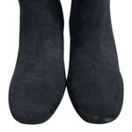 Lane Bryant  Black Faux Suede Slouch Mid Calf Boots Block Heel Women’s Size 10W Photo 4