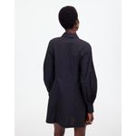 Madewell NWT  Seamed Long-Sleeve Mini Shirtdress in Poplin - MSRP $138 -‎ Size 6 Photo 1