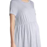 Time & Tru Womens Striped Maternity Smock Top Size Large 12-14 New Photo 3