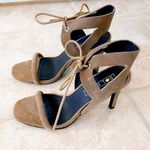 Sol Sana NEW IN BOX Sole Sana Brown Suede Tie Ankle Heel, Size 9, MSRP $248 Photo 0