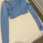 Blue Gym Crop Top Size M Photo 0