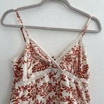 Chesley chemise SMALL Florals Beach Boho Cute Summer mini dress Burnt Orange Photo 2