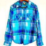 Arizona Jeans Arizona Plaid Shirt size L Photo 0