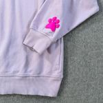 Wildfox Dogs Love Me Sweatshirt Purple French Terry Crew Neck Womens XL Pullover Photo 1