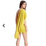 Marciano New! Guess orange red one shoulder mini dress with cape, size XS Photo 15