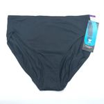 Tyr. Durafast Elite Womens High-Waist Swim Bikini Bottom Black 18 Photo 2