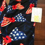 LuLaRoe HTF BNWT Americana OS  leggings BOWS! Photo 1