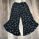 Chelsea & Violet Cheslea & Violet Blue Floral Resort Breeze Ruffled Wide Leg Pants Photo 10