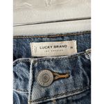 Lucky Brand High Rise Surplus Straight Cargo Blue Denim Jeans Women's Size 28 Photo 6