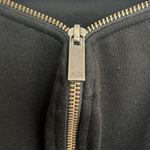 Armani Exchange  Black Zip Up Dress Quarter Sleeve Size Small EUC Photo 4