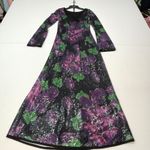 The Wolf Gang Lenee Sequin Long Sleeve maxi Dress Photo 11