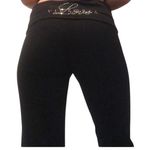 Victoria's Secret  Black and Pink Embellished Leggings Photo 2