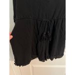 Anthropologie Sea Gypsies Black Boho Romper – Size Medium Photo 4